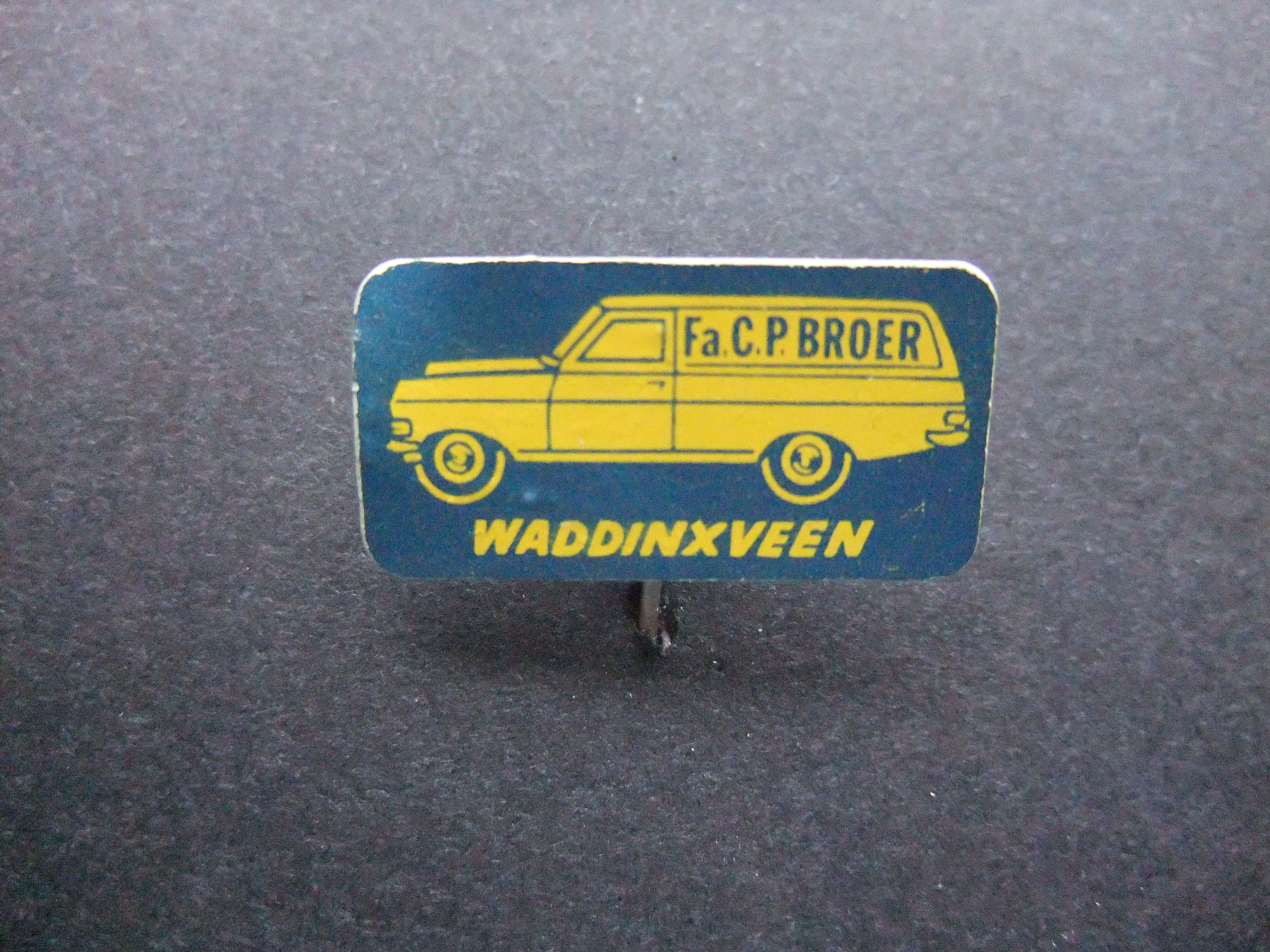 Fa.C.P. Broer Bakkerijgrondstoffen Waddinxveen oude Chevrolet Waddinxveen